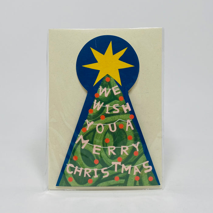 Merry Christmas Tree - Hadley Card