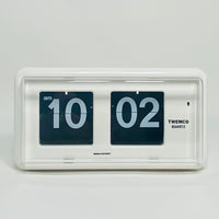 TWEMCO Flip Clock QT-30 White
