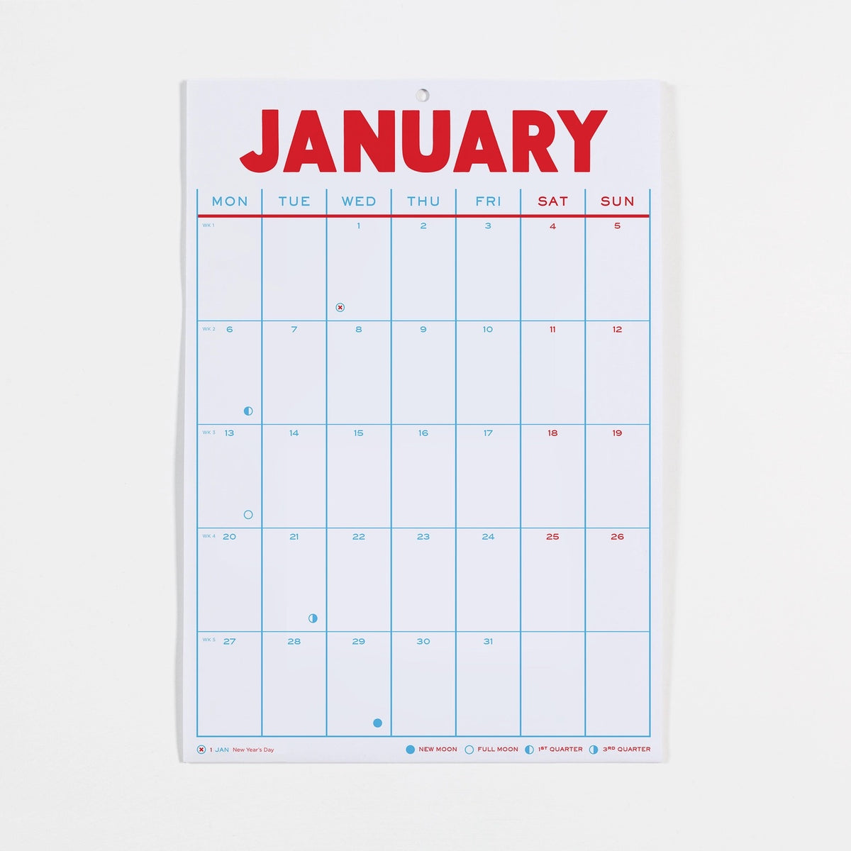 2025 Folding Monthly Calendar - Crispin Finn