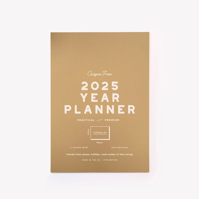 2025 Year Planner - Crispin Finn