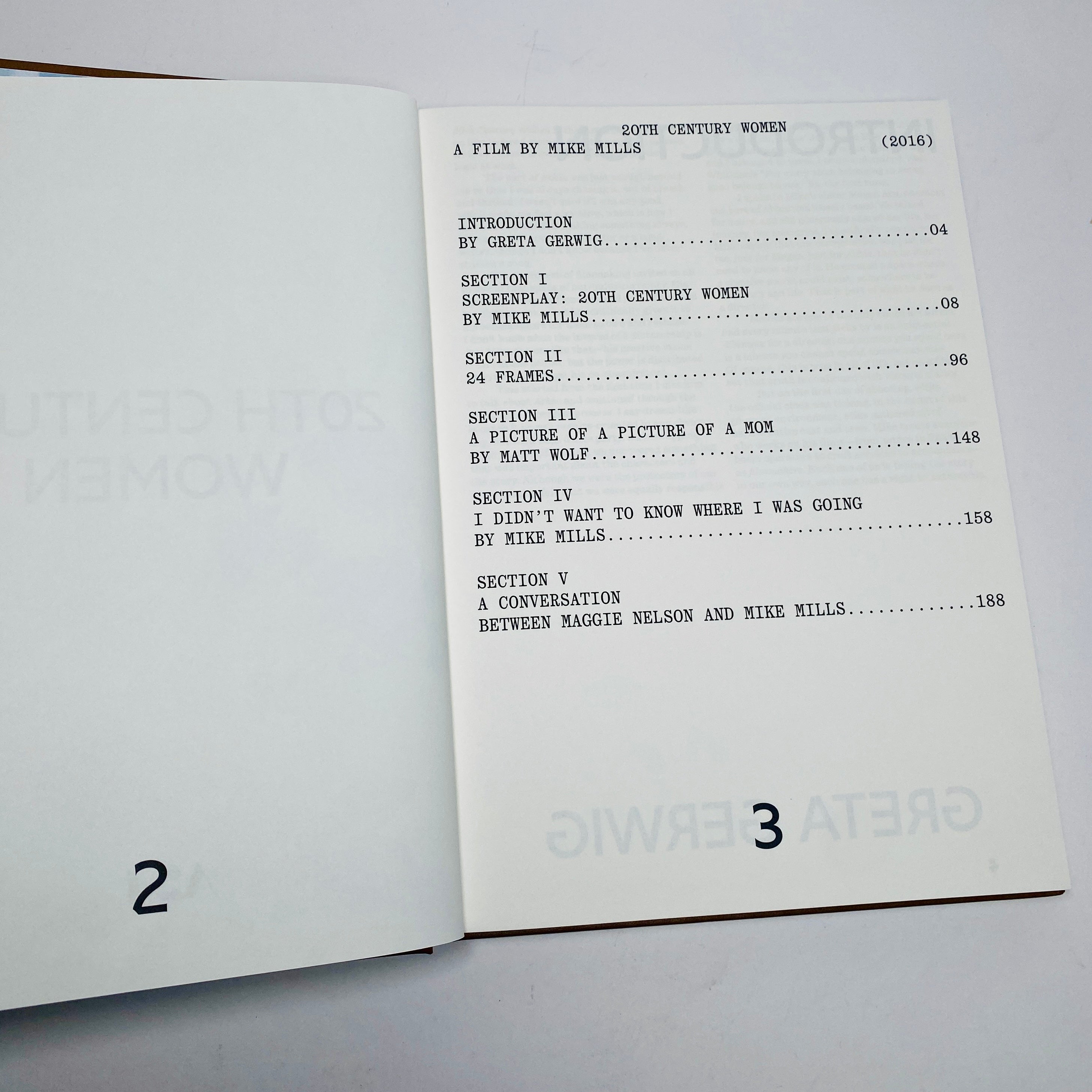 20th Century Women Screenplay Book – UNITOM