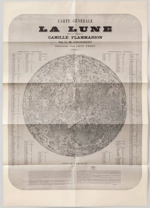 Map of the Moon (1887)