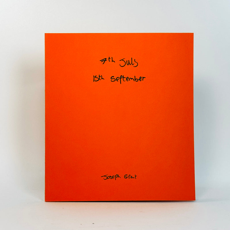 7th July 15th September - Joseph Grant
