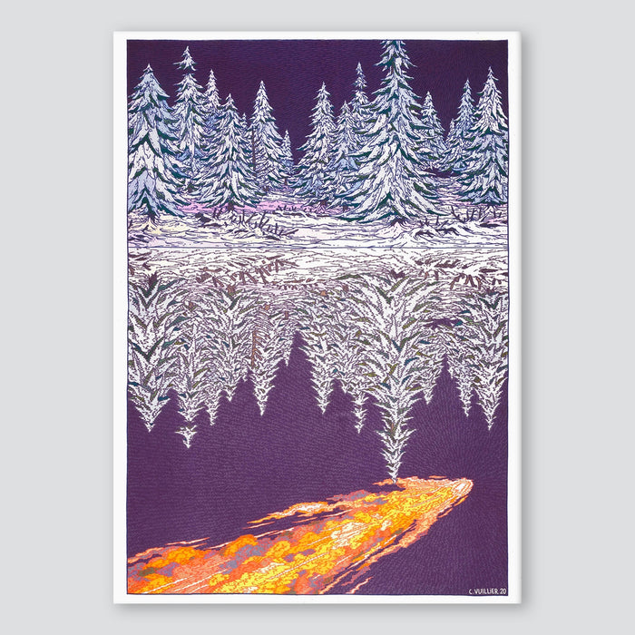 Reflection - Clément Vuillier A3 Print - KIBLIND Atelier
