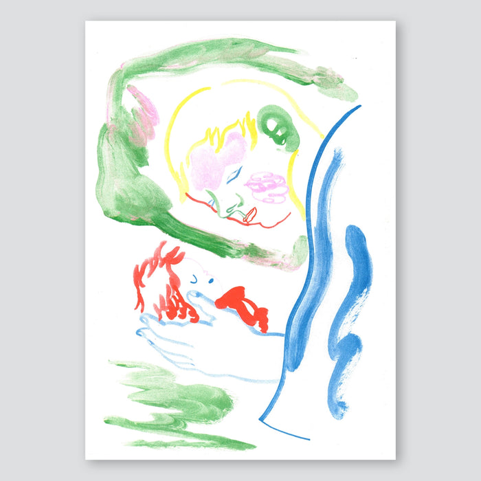 Ponyo - Gaelle Loth A3 Print - KIBLIND Atelier