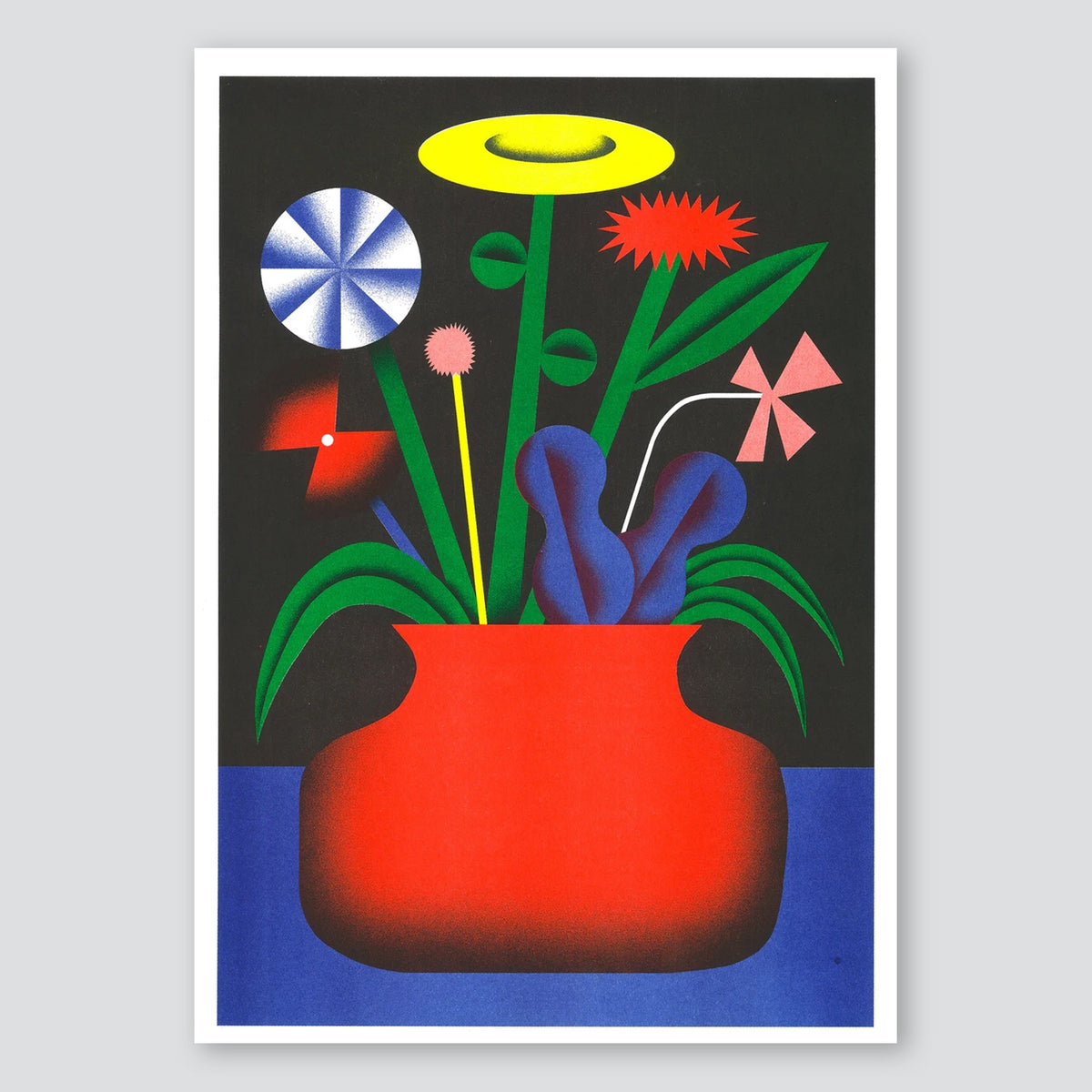 Kitchen Table - Zebu A3 Print - KIBLIND Atelier