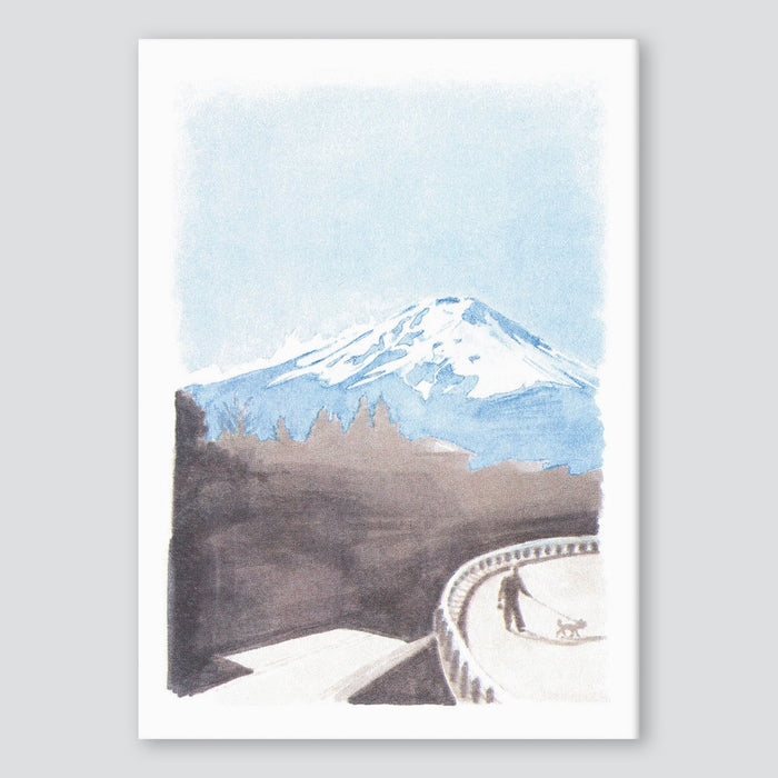 On the Return Train from... - Goo Ltd A3 Print - KIBLIND Atelier