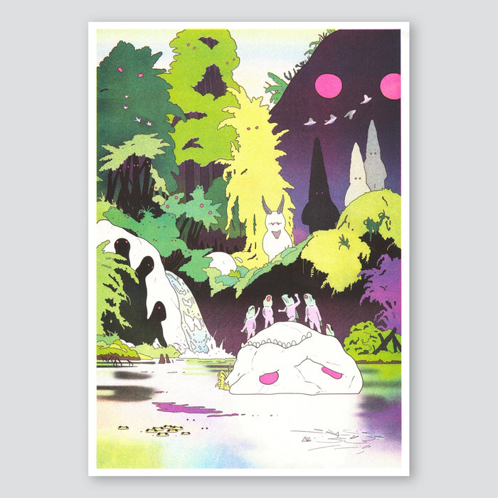 If the Spirits... - Jérémie Moreau A3 Print - KIBLIND Atelier