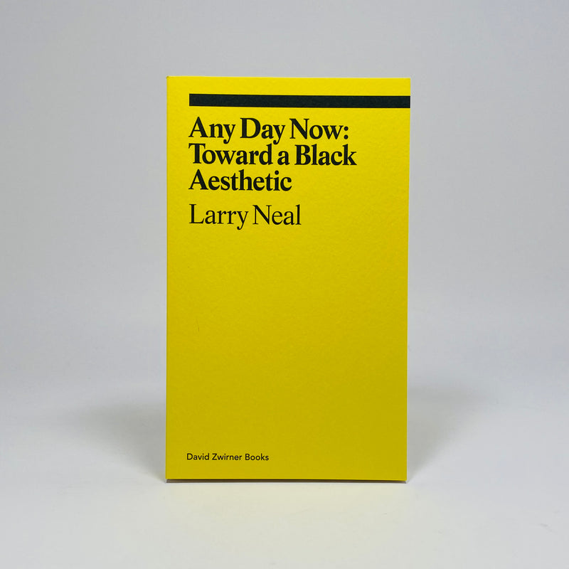 Any Day Now - Toward a Black Aesthetic - Larry Neal
