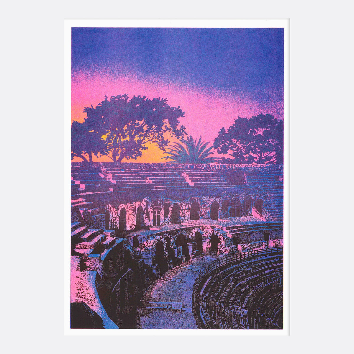 Arena Of Nimes - Manon Diemer A3 Print - KIBLIND Atelier