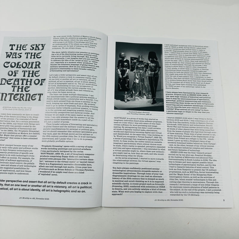 Art Monthly #491 - November 2025