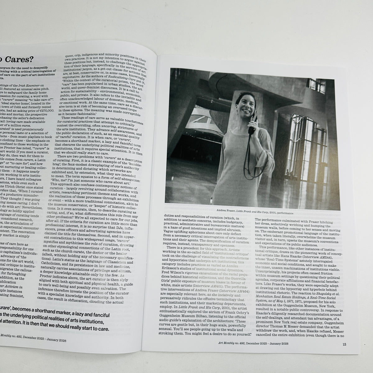 Art Monthly #492 December25/January26