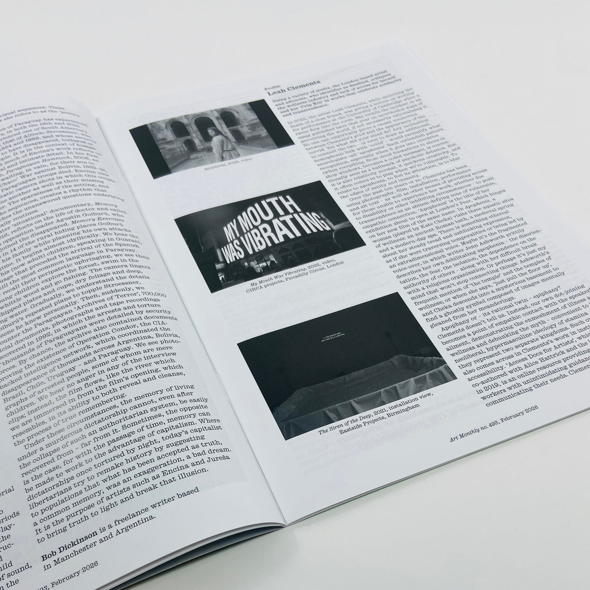 Art Monthly #493 February 2026