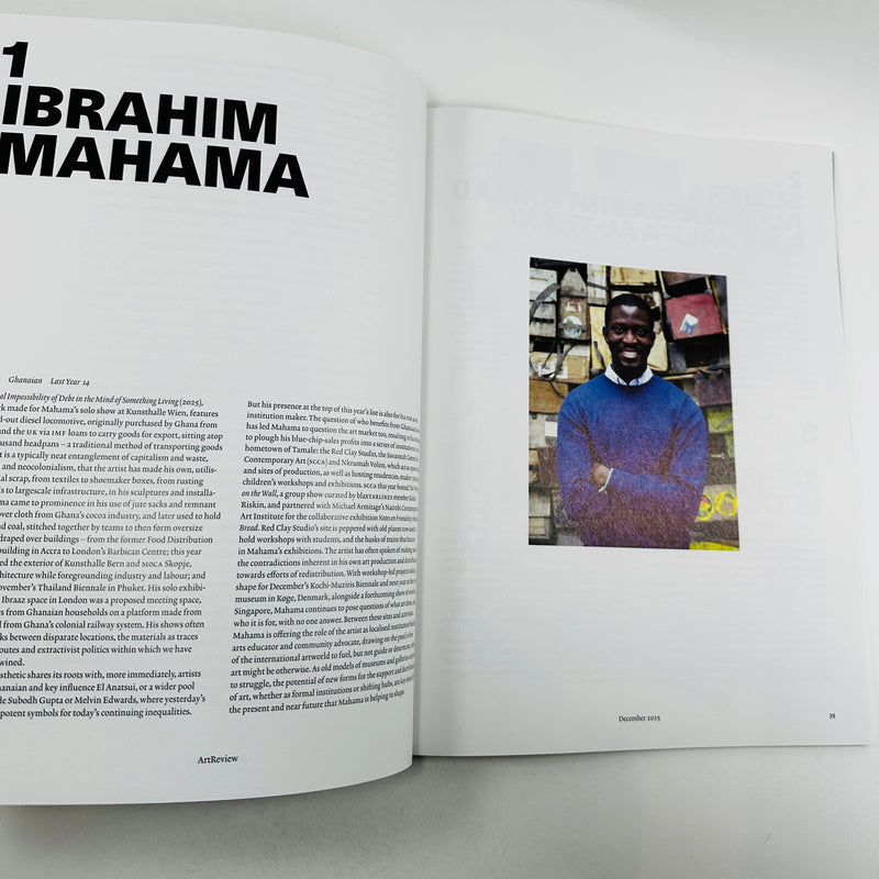 ArtReview #179 - Power 100 - December 2025