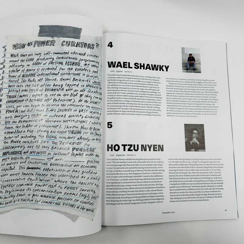 ArtReview #179 - Power 100 - December 2025