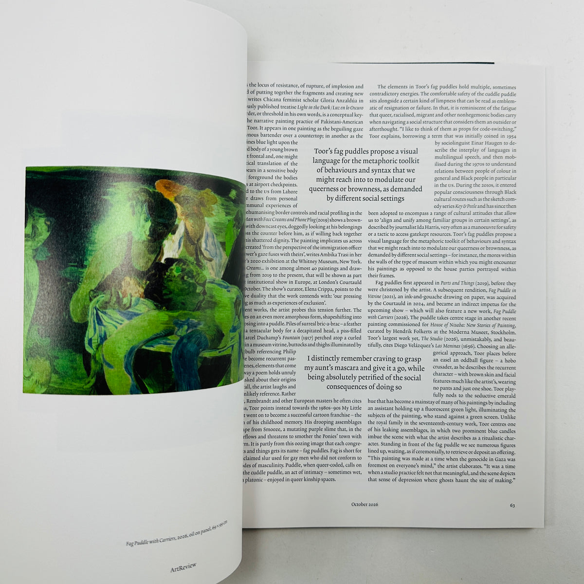 ArtReview #185 - October 2026