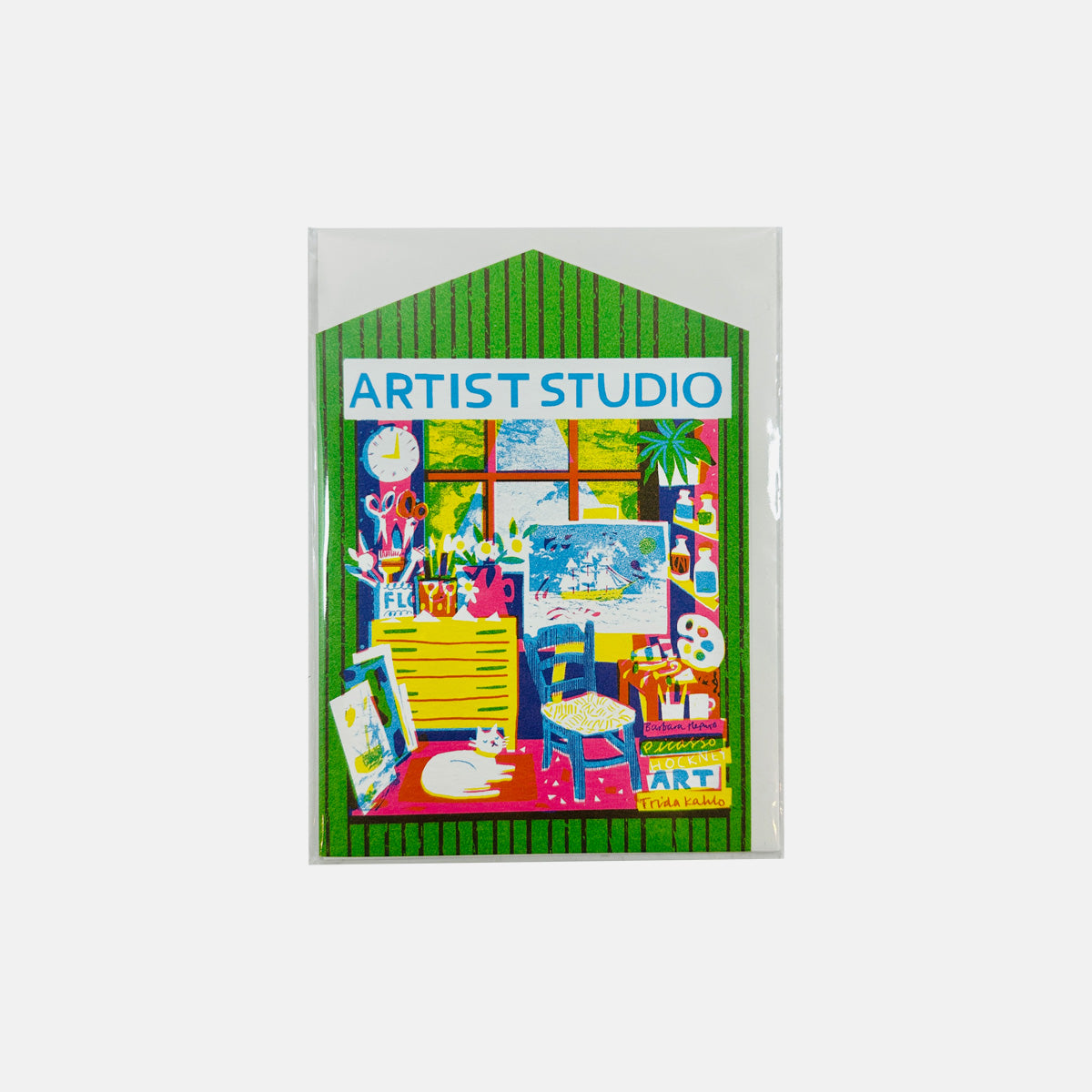 Artist Studio - The Printed Peanut Card