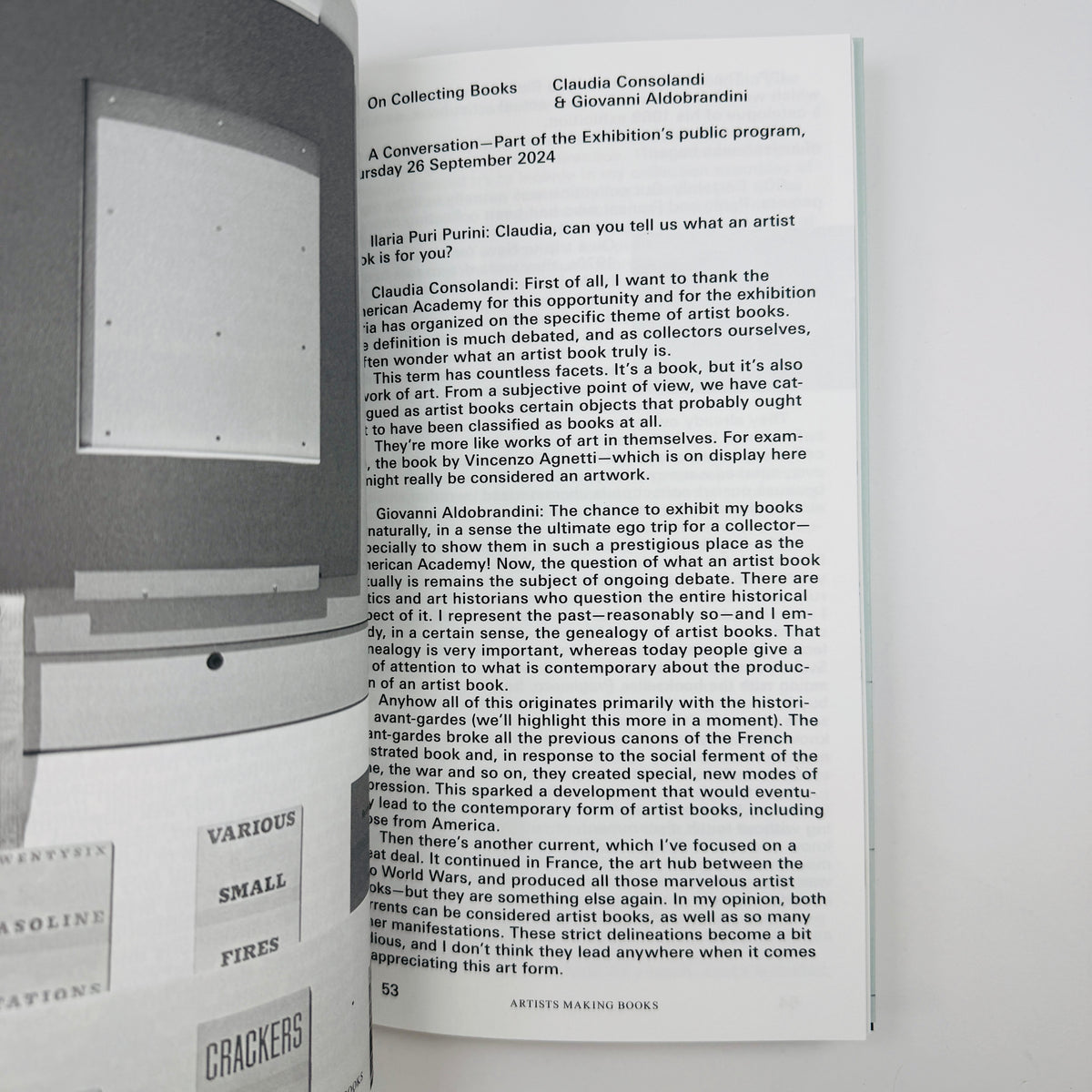 Artists Making Books