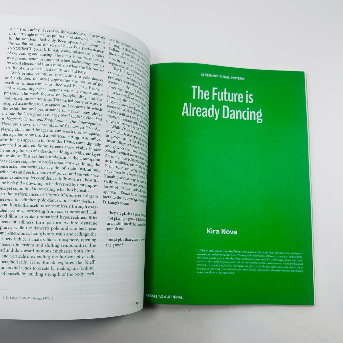 As A Journal #9 - Vessel