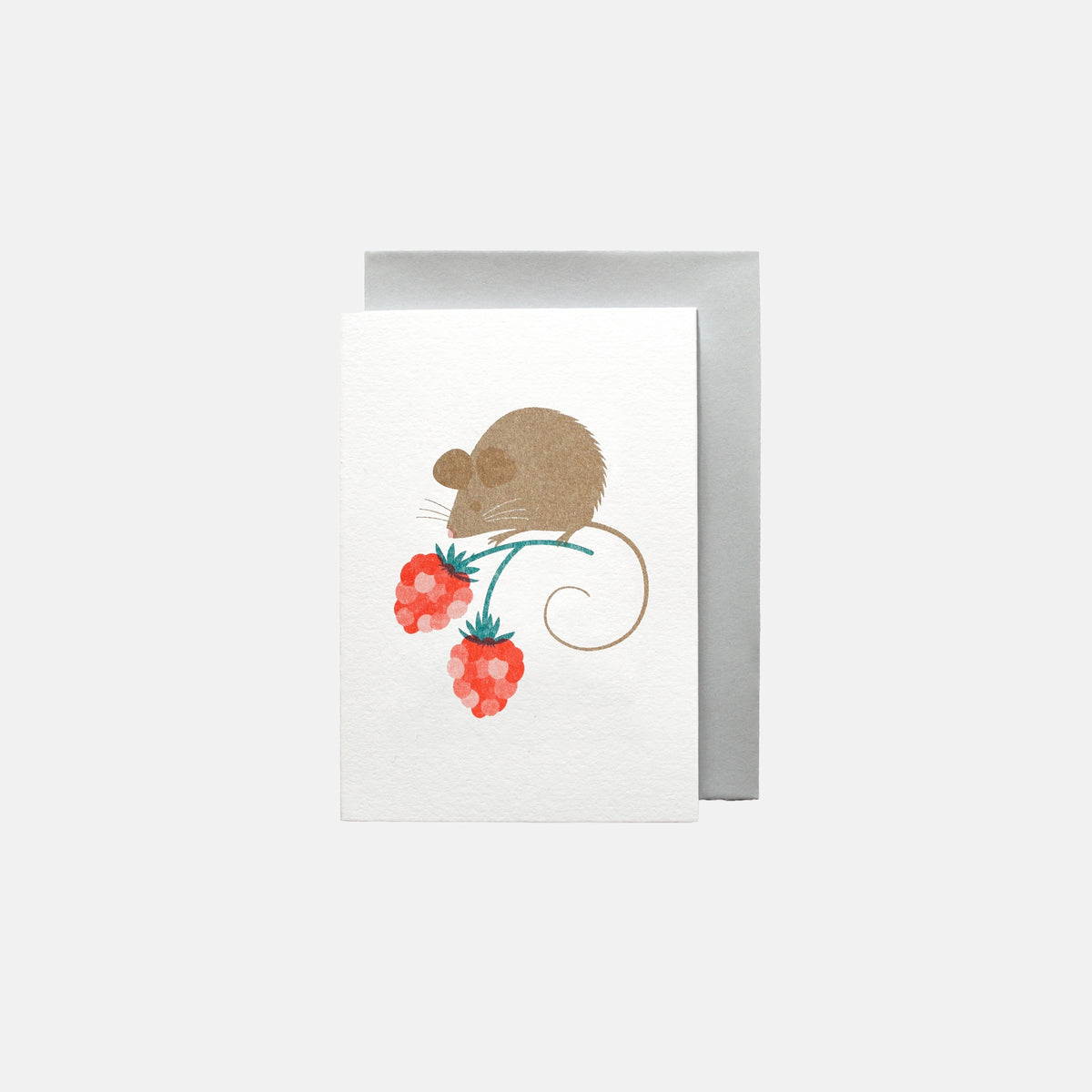 Autumn Harvest Mouse - Bobbie Print Card