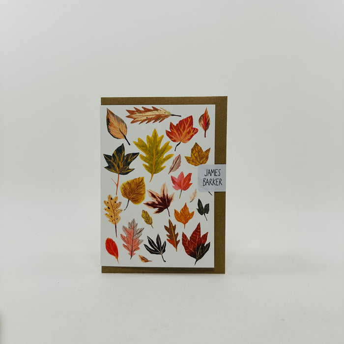 Autumn Leaves - James Barker Card