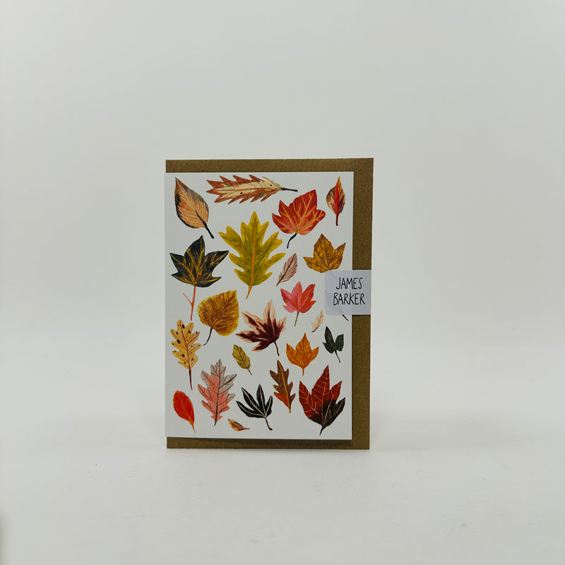 Autumn Leaves - James Barker Card