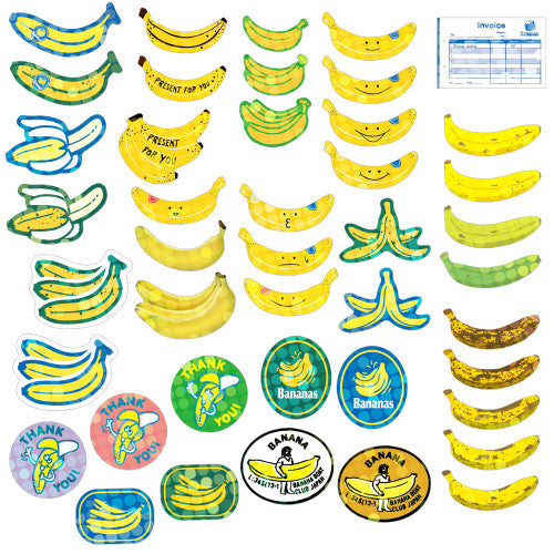 Banana Stickers - Greeting Life Haco