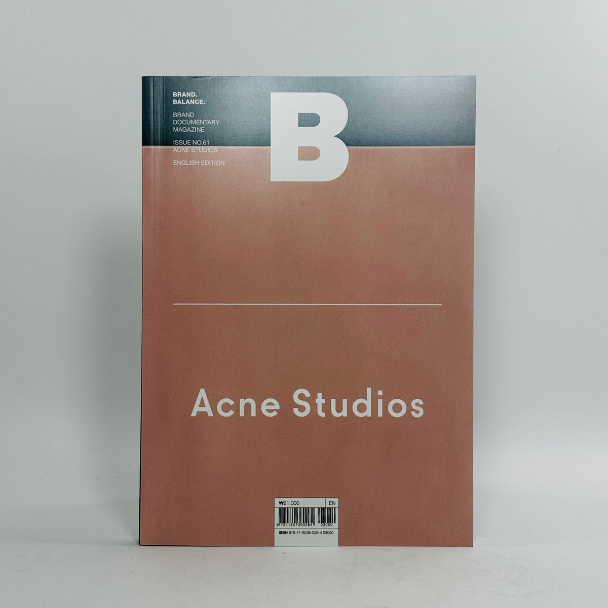 B Magazine  #61 - Acne Studios