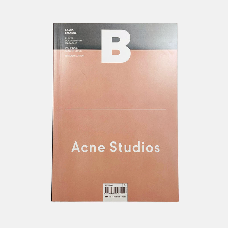B Magazine #61 - Acne Studios – UNITOM