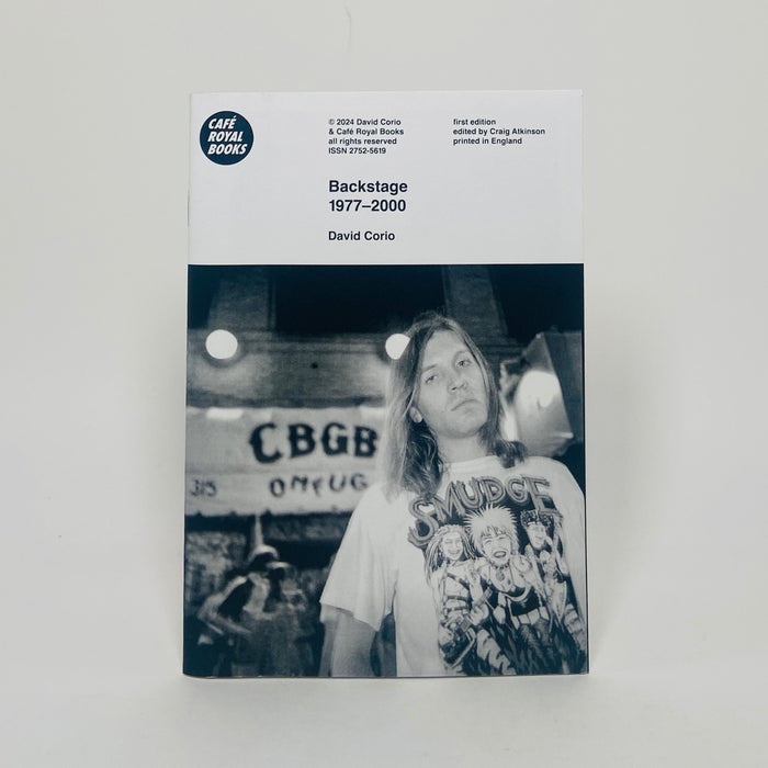 Backstage 1977–2000 - David Corio