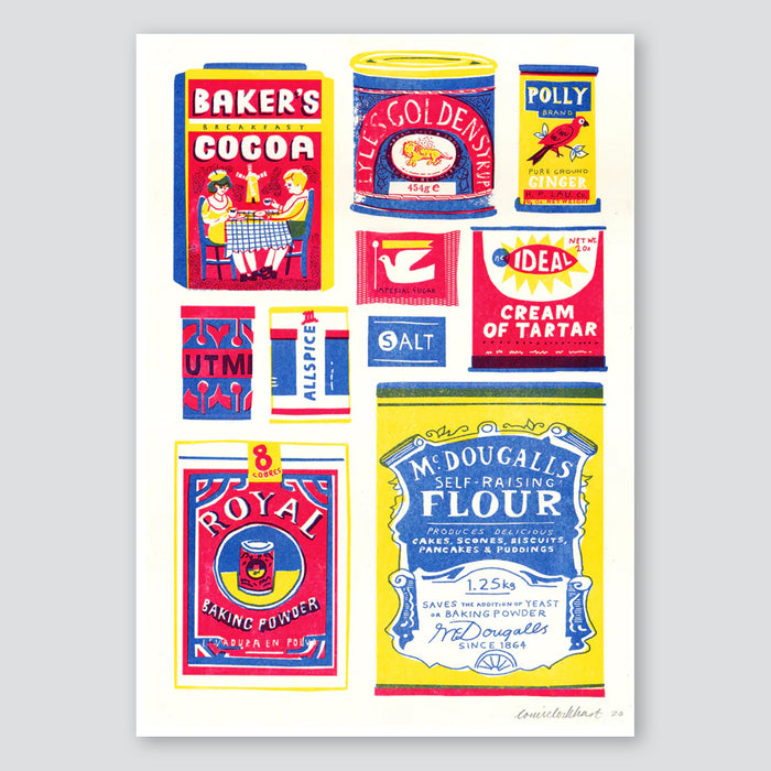 Baking Collection A3 Print - The Printed Peanut