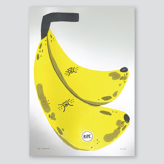 Banana A3 Print - Rebecca Buchanan
