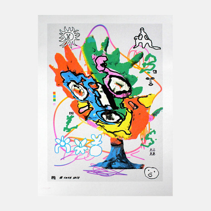 Be Less Shit A3 Print - Sam Bailey x PageMasters