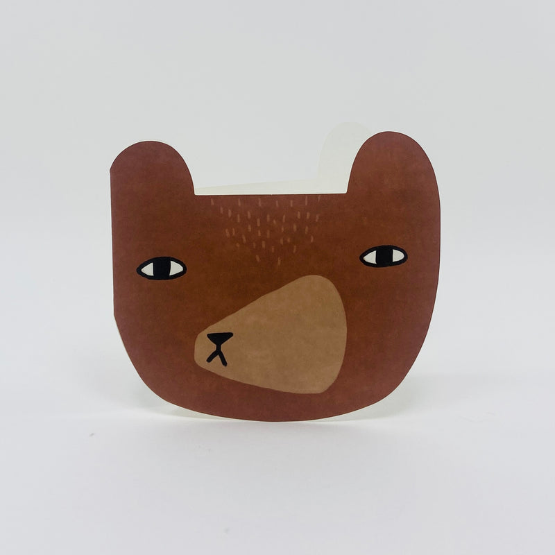 Bear Cut-Out Card - Donna Wilson