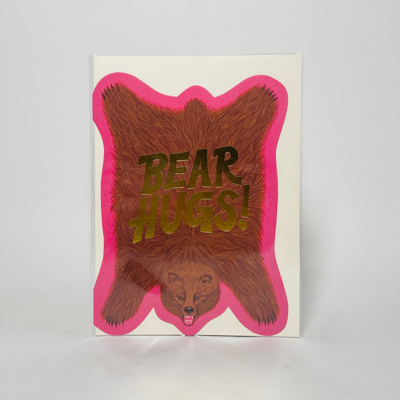 Bear Hugs - Red Cap Card