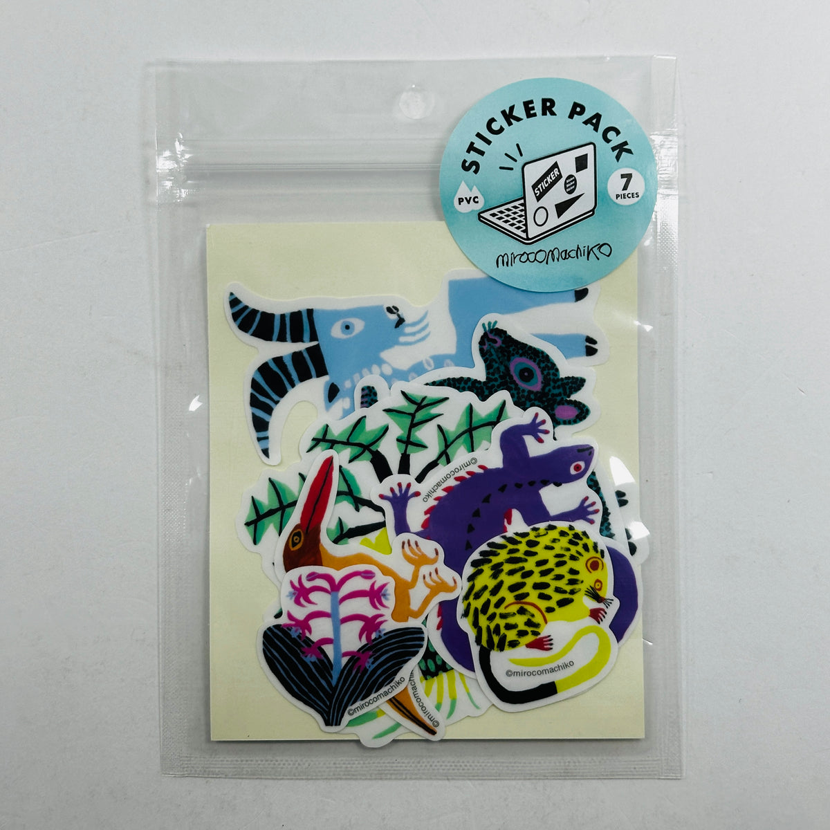 Beasts by Mirocomachiko - Greeting Life Sticker Pack