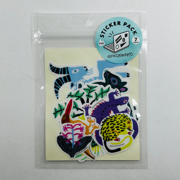 Beasts by Mirocomachiko - Greeting Life Sticker Pack