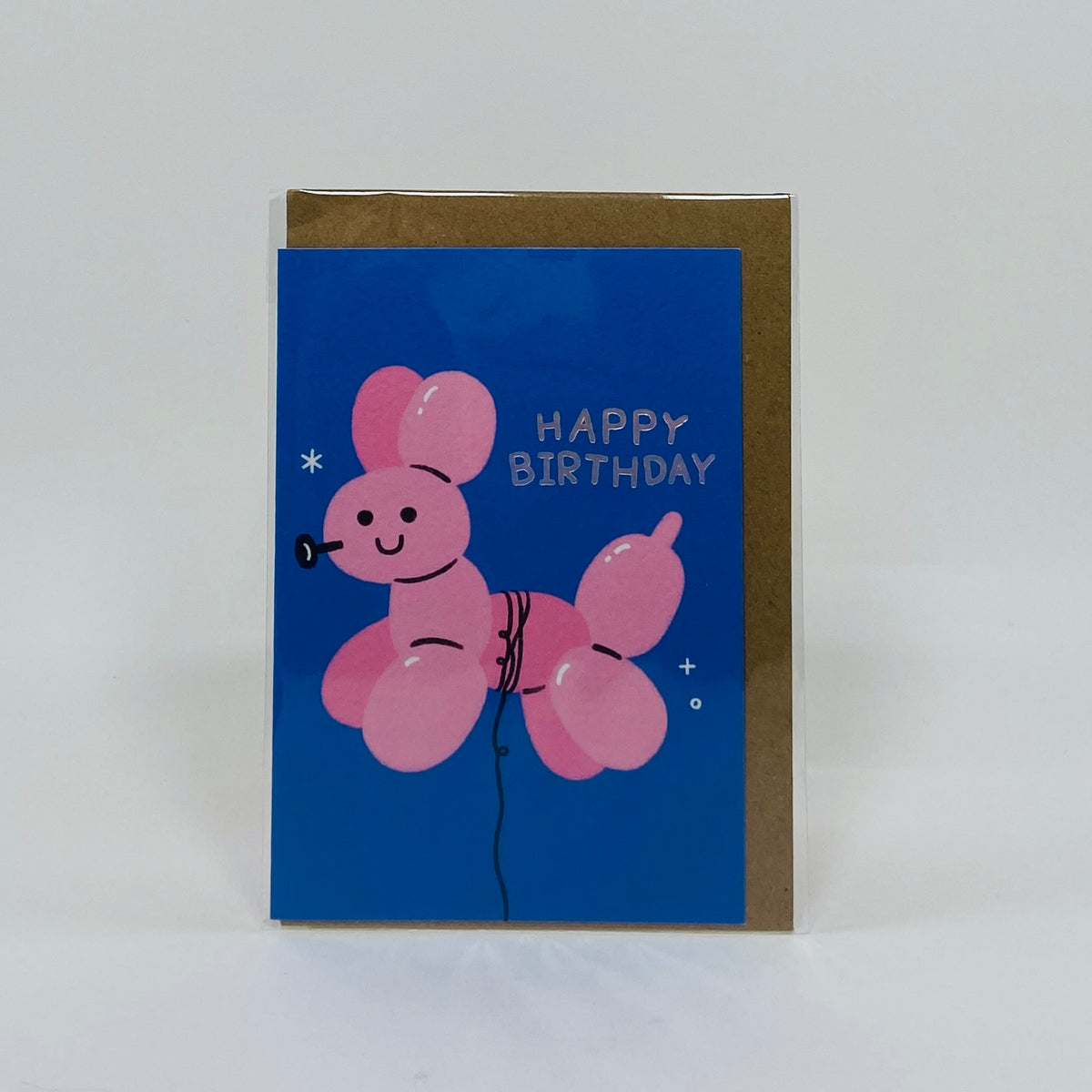 Birthday Balloon Dog - Rumble Cards