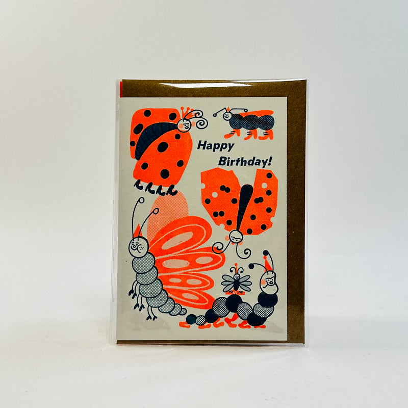Birthday Bugs - Rebecca Buchanan Card