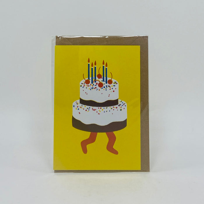 Birthday Cake - Becky Mann Card