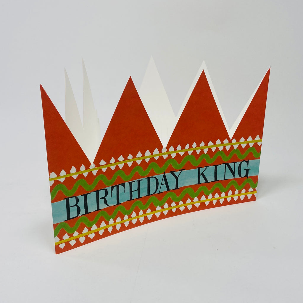 Birthday King Party Hat - Hadley Card