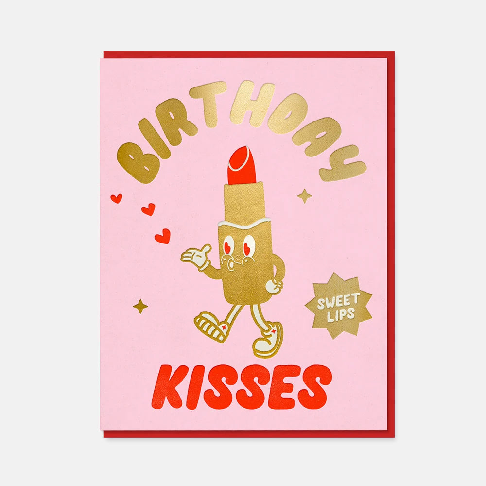 Birthday Kisses - 1973 x The Toonies Card