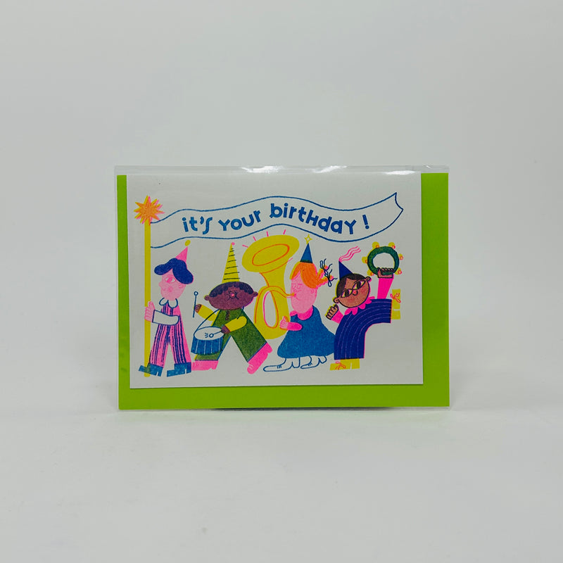 Birthday Parade - Rebecca Buchanan Card