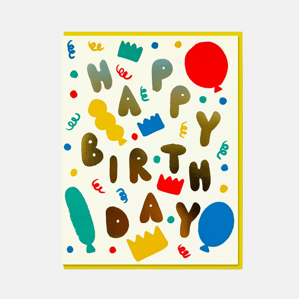 Birthday Party - 1973 Card