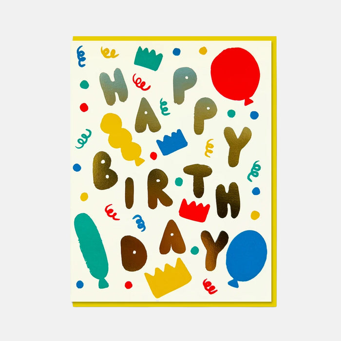 Birthday Party - 1973 Card