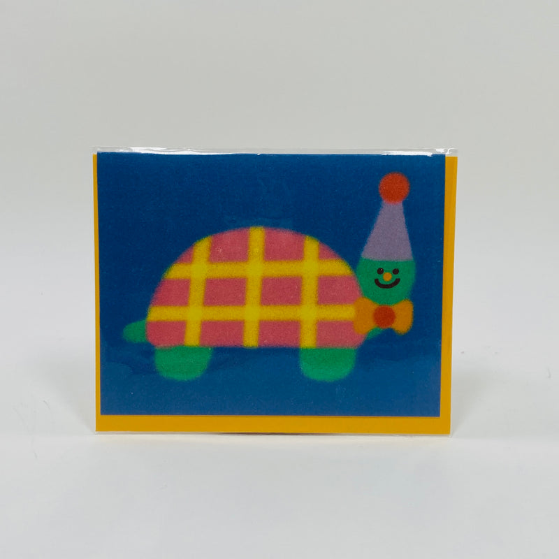 Birthday Turtle - Wrap Card