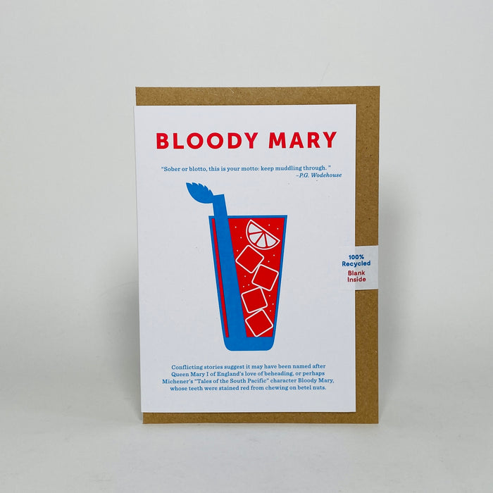 Bloody Mary - Crispin Finn Card