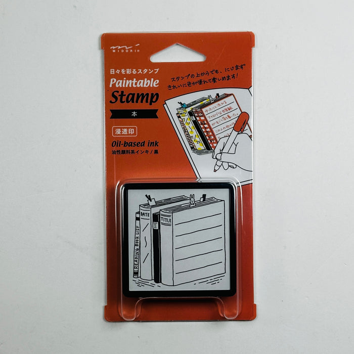 Book List - Midori Pre-inked Stamp