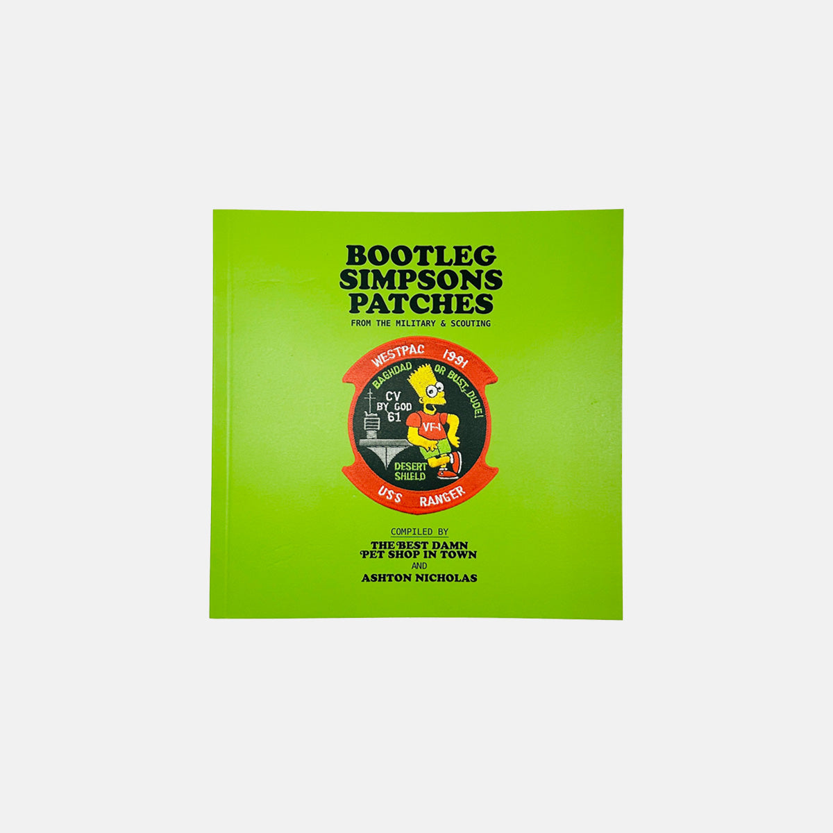 Bootleg Simpsons Patches from the Military & Scouting