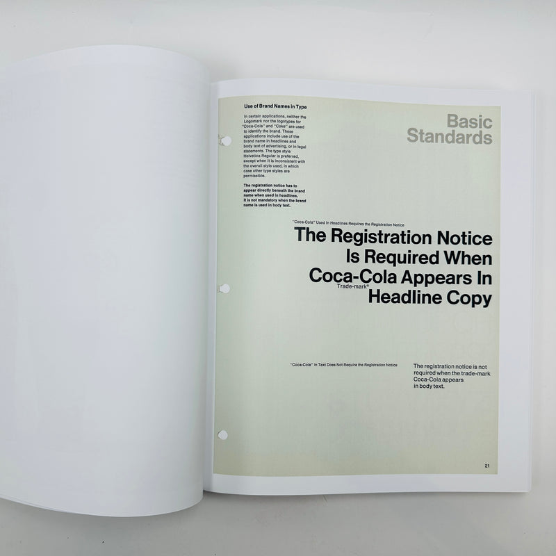 Brand Identification Manuals for Coca-Cola: 1969-1979